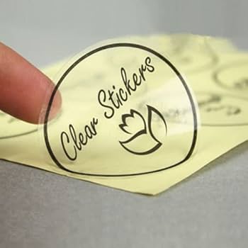 Transparent Sticker / Labels for Product Packaging
