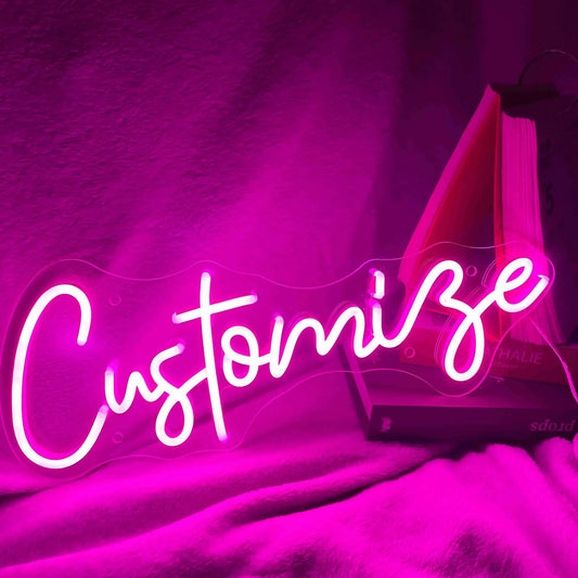 Single Name Neon Sign